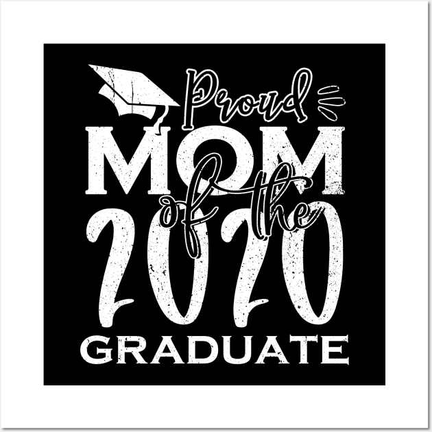 Mom 2020 Graduate Wall Art by FamiStore